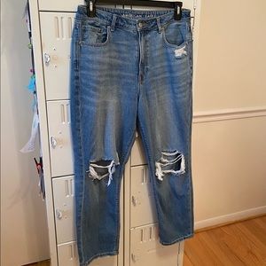 AE High Waisted Mom Jeans
